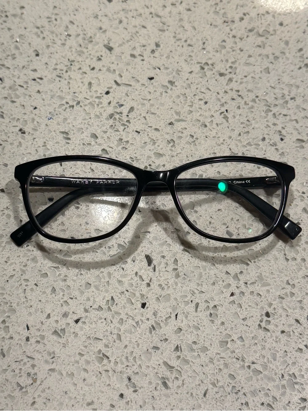 Warby Parker Daisy Medium Jet Cateye Black Full-Rim Eyeglasses